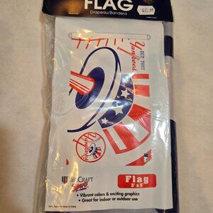 WinCraft New York Yankees3' x 5' Vertical Banner Flag MLB Indoor Outdoor